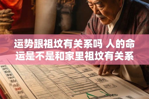 运势跟祖坟有关系吗 人的命运是不是和家里祖坟有关系