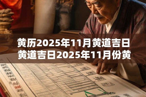 详细阅读:黄历2025年11月黄道吉日 黄道吉日2025年11月份黄道吉日查询 黄历2025年11月黄道吉日 黄道吉日2025年11月份黄道吉日查询