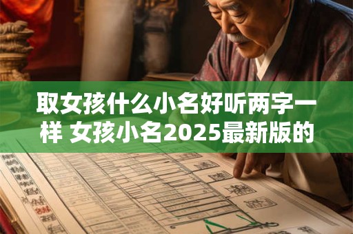 取女孩什么小名好听两字一样 女孩小名2025最新版的两个字一样