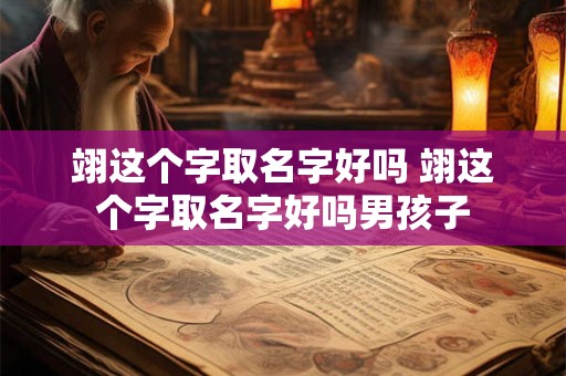 翊这个字取名字好吗 翊这个字取名字好吗男孩子