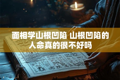 面相学山根凹陷 山根凹陷的人命真的很不好吗