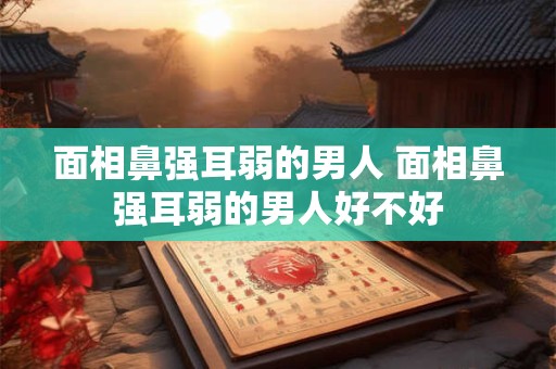 面相鼻强耳弱的男人 面相鼻强耳弱的男人好不好