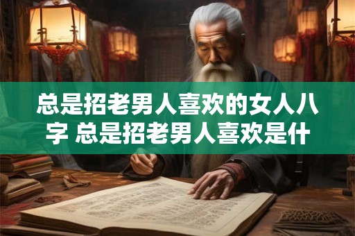 总是招老男人喜欢的女人八字 总是招老男人喜欢是什么原因