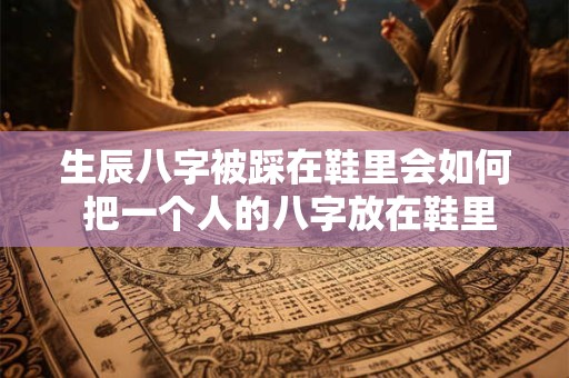 生辰八字被踩在鞋里会如何 把一个人的八字放在鞋里他会倒霉吗!