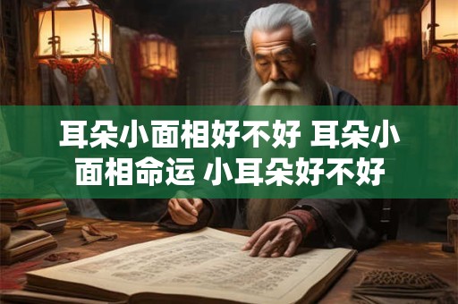 耳朵小面相好不好 耳朵小面相命运 小耳朵好不好