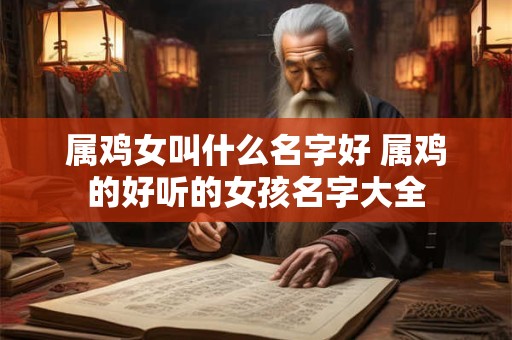 属鸡女叫什么名字好 属鸡的好听的女孩名字大全