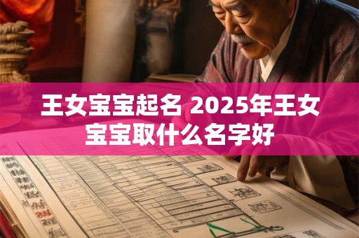 王女宝宝起名 2025年王女宝宝取什么名字好