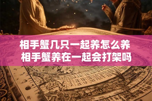 相手蟹几只一起养怎么养 相手蟹养在一起会打架吗