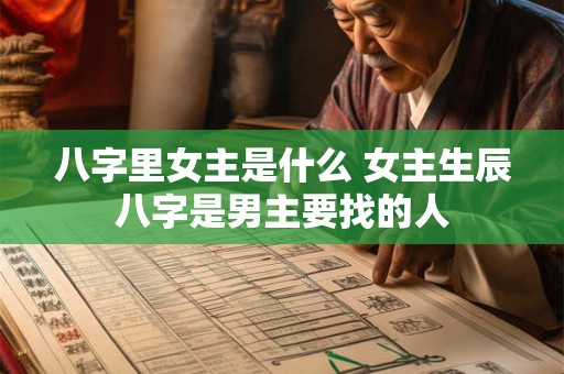 详细阅读:八字里女主是什么 女主生辰八字是男主要找的人 八字里女主是什么 女主生辰八字是男主要找的人