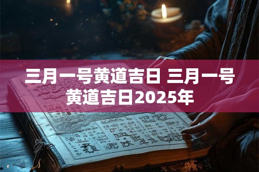 三月一号黄道吉日 三月一号黄道吉日2025年