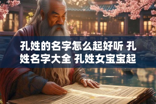 孔姓的名字怎么起好听 孔姓名字大全 孔姓女宝宝起名大全