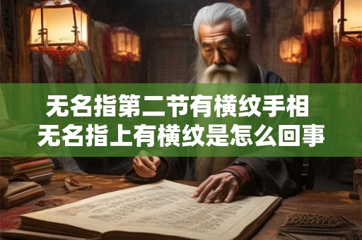 无名指第二节有横纹手相 无名指上有横纹是怎么回事