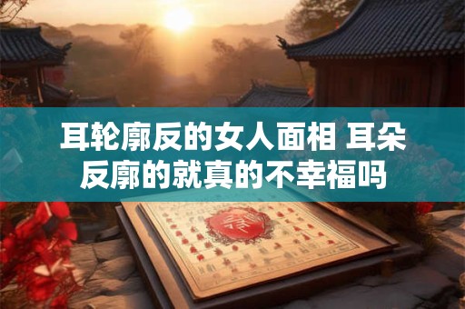 耳轮廓反的女人面相 耳朵反廓的就真的不幸福吗