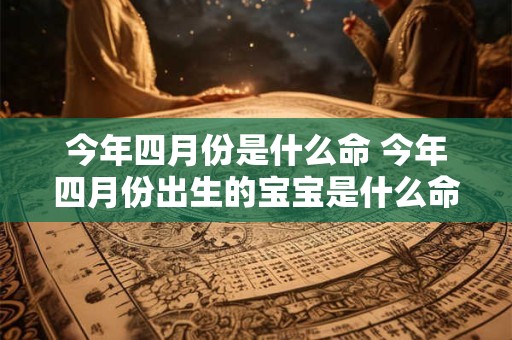 今年四月份是什么命 今年四月份出生的宝宝是什么命