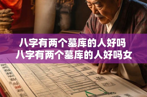 八字有两个墓库的人好吗 八字有两个墓库的人好吗女命