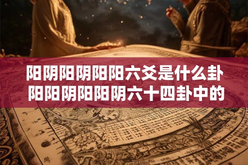 阳阴阳阴阳阳六爻是什么卦 阳阳阴阳阳阴六十四卦中的第几卦