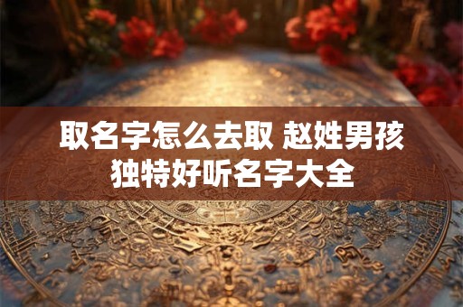 取名字怎么去取 赵姓男孩独特好听名字大全
