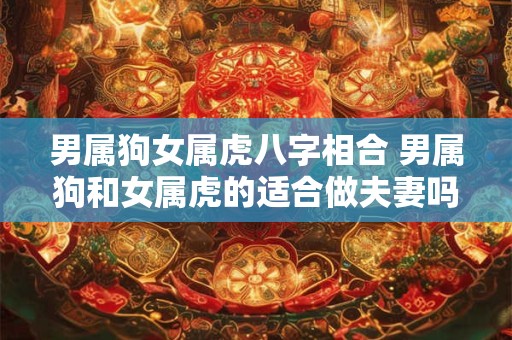 男属狗女属虎八字相合 男属狗和女属虎的适合做夫妻吗