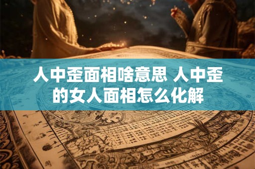 人中歪面相啥意思 人中歪的女人面相怎么化解