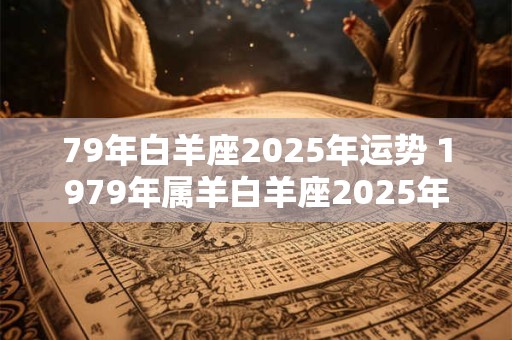 79年白羊座2025年运势 1979年属羊白羊座2025年运势