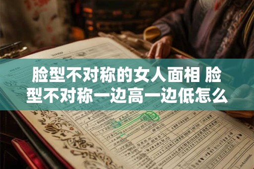 脸型不对称的女人面相 脸型不对称一边高一边低怎么办