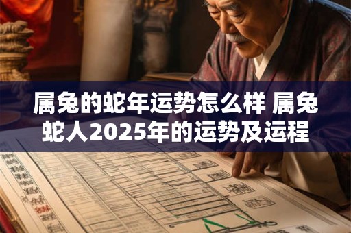 属兔的蛇年运势怎么样 属兔蛇人2025年的运势及运程