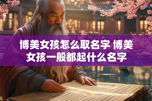 博美女孩怎么取名字 博美女孩一般都起什么名字