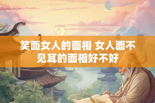 笑面女人的面相 女人面不见耳的面相好不好
