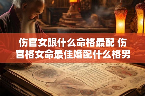 伤官女跟什么命格最配 伤官格女命最佳婚配什么格男