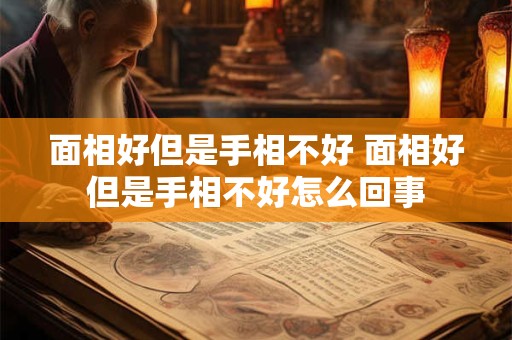 面相好但是手相不好 面相好但是手相不好怎么回事