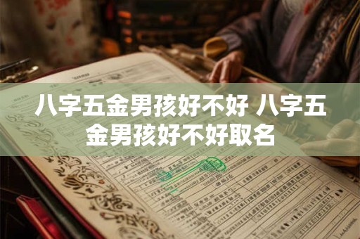 八字五金男孩好不好 八字五金男孩好不好取名