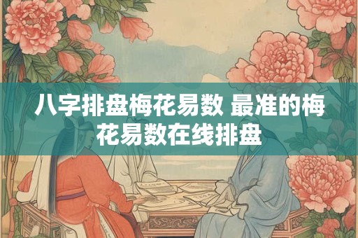 八字排盘梅花易数 最准的梅花易数在线排盘