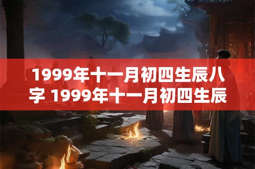 1999年十一月初四生辰八字 1999年十一月初四生辰八字是什么