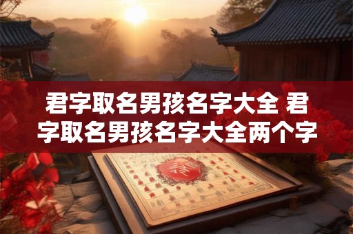 君字取名男孩名字大全 君字取名男孩名字大全两个字