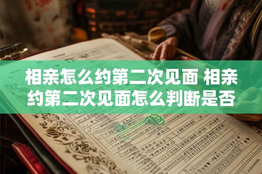 相亲怎么约第二次见面 相亲约第二次见面怎么判断是否可以继续