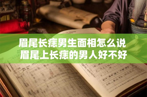 眉尾长痣男生面相怎么说 眉尾上长痣的男人好不好