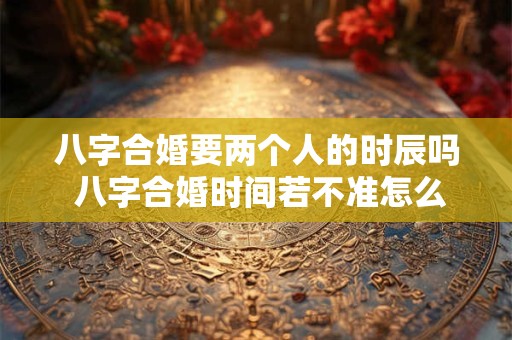 八字合婚要两个人的时辰吗 八字合婚时间若不准怎么办