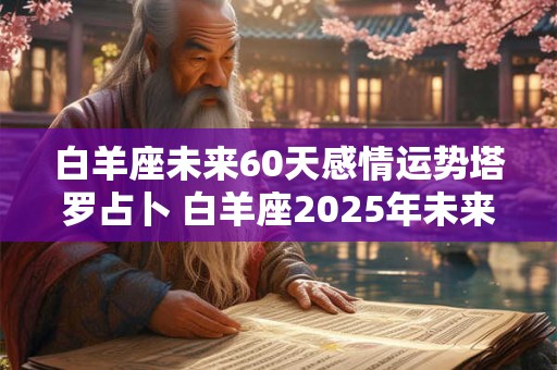 白羊座未来60天感情运势塔罗占卜 白羊座2025年未来30天感情运势塔罗占卜
