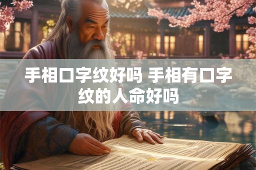 手相口字纹好吗 手相有口字纹的人命好吗