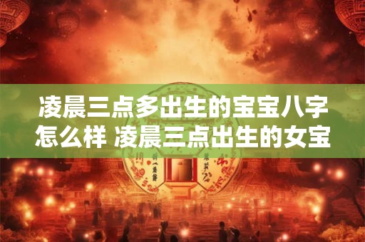 凌晨三点多出生的宝宝八字怎么样 凌晨三点出生的女宝宝叫什么名字好