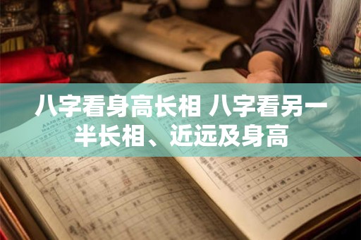 八字看身高长相 八字看另一半长相、近远及身高