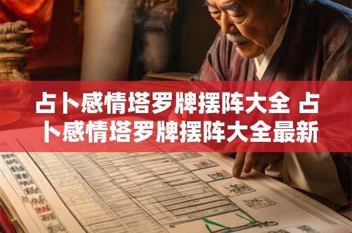 占卜感情塔罗牌摆阵大全 占卜感情塔罗牌摆阵大全最新
