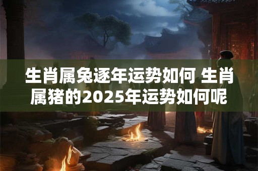 生肖属兔逐年运势如何 生肖属猪的2025年运势如何呢
