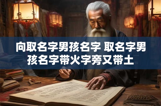 向取名字男孩名字 取名字男孩名字带火字旁又带土
