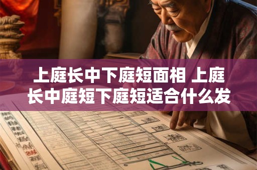 上庭长中下庭短面相 上庭长中庭短下庭短适合什么发型