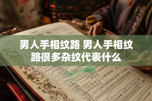 男人手相纹路 男人手相纹路很多杂纹代表什么