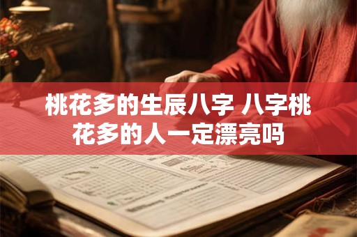 桃花多的生辰八字 八字桃花多的人一定漂亮吗