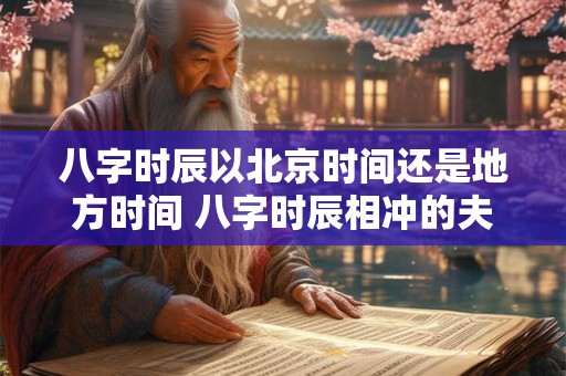 八字时辰以北京时间还是地方时间 八字时辰相冲的夫妻最后怎么样了