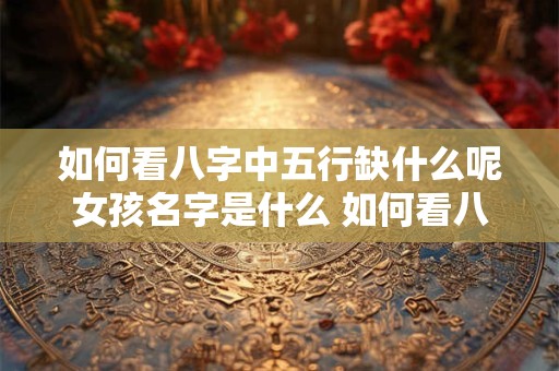 如何看八字中五行缺什么呢女孩名字是什么 如何看八字中五行缺什么呢女孩名字是什么意思