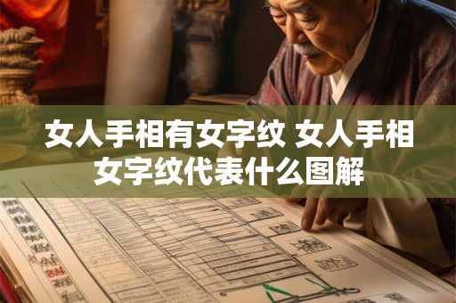 女人手相有女字纹 女人手相女字纹代表什么图解